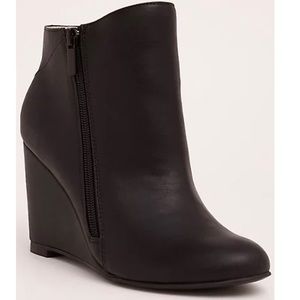 Torrid wedge booties 11.5W